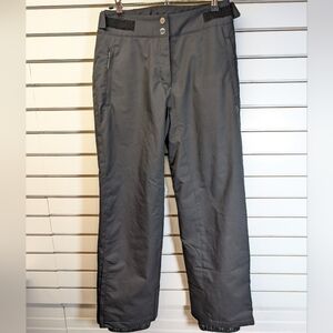 Descente Women's Black Insulated Ski Snow Pants Size L NWOT D6-9109